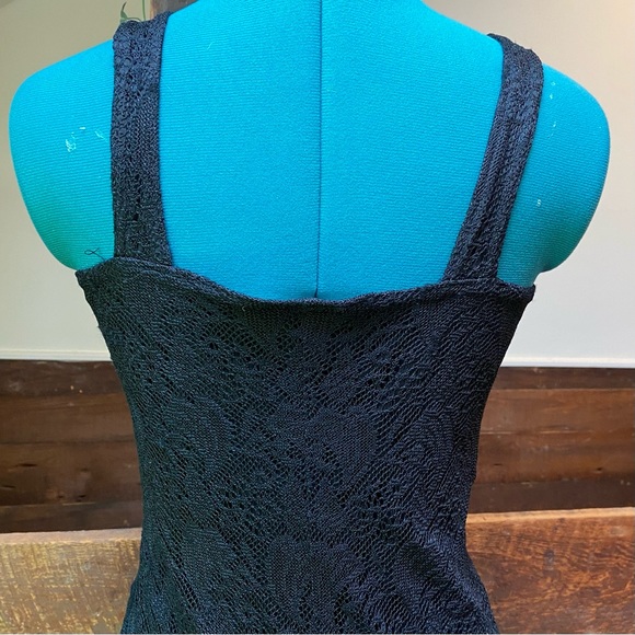 Vintage Y2K Daniel Laurent Witchy Gothic 20’s Flapper Dress w Stevie Nicks Vibes - Picture 8 of 15